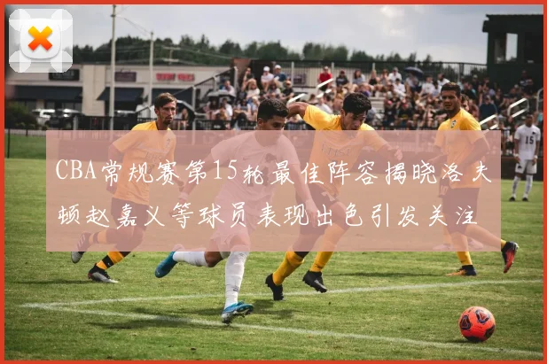 CBA常规赛第15轮最佳阵容揭晓洛夫顿赵嘉义等球员表现出色引发关注